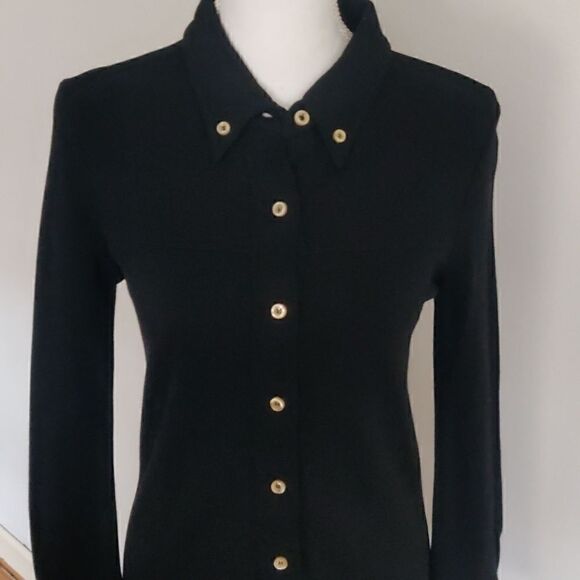 Isabel Marant Black Long Sleeve Mini Dress - Picture 4 of 7